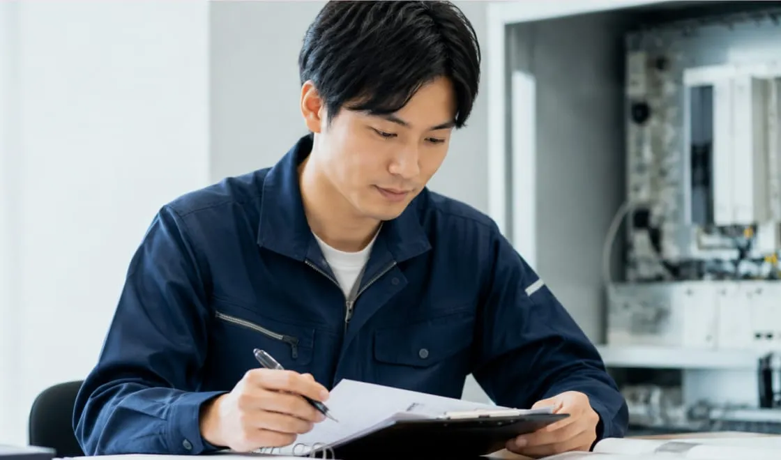 勉強シーン